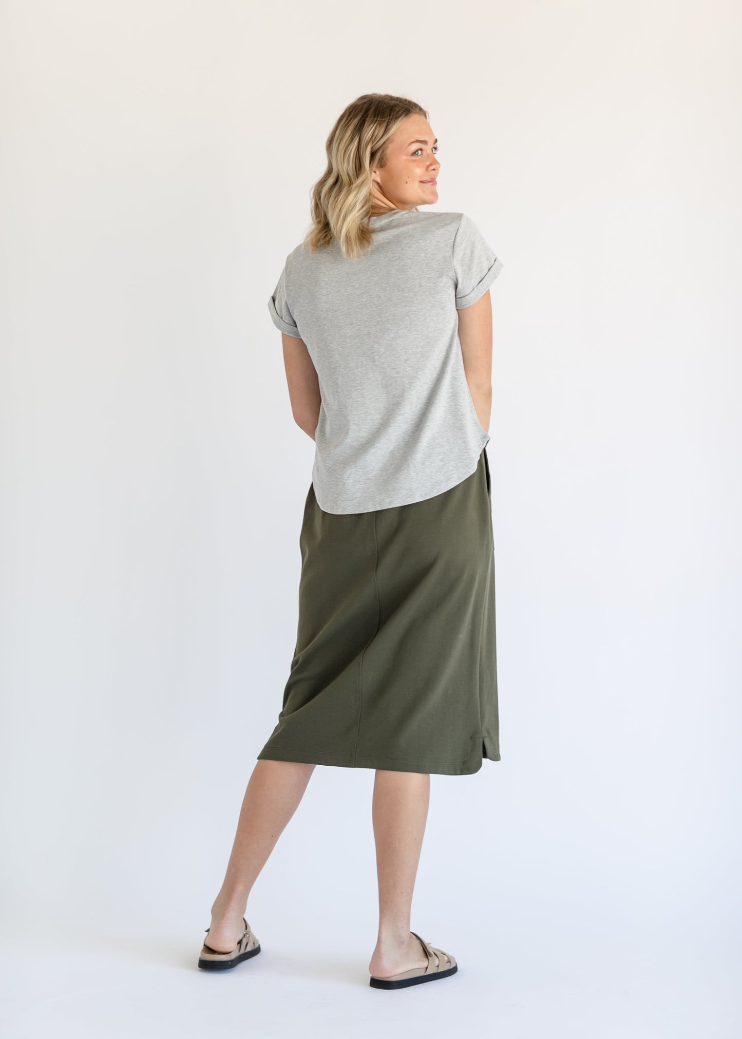 Dani Everyday Midi Skirt - Concordia Style Boutique