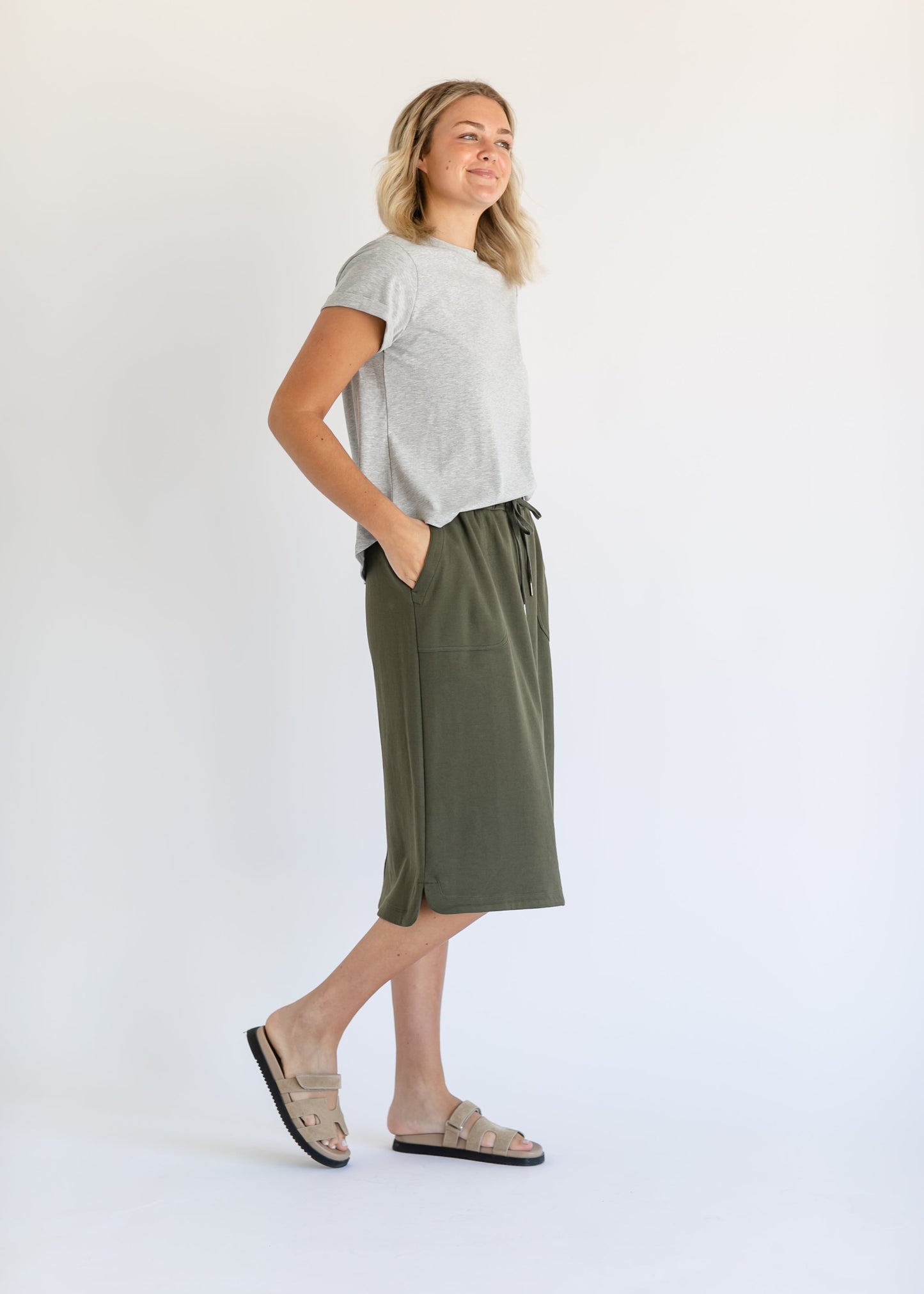 Dani Everyday Midi Skirt - Concordia Style Boutique