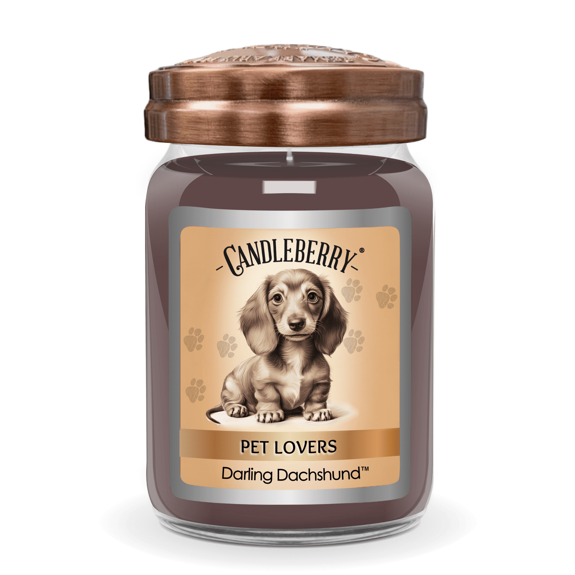 Darling Dachshund - Large Jar Candle (Collective) - Concordia Style Boutique