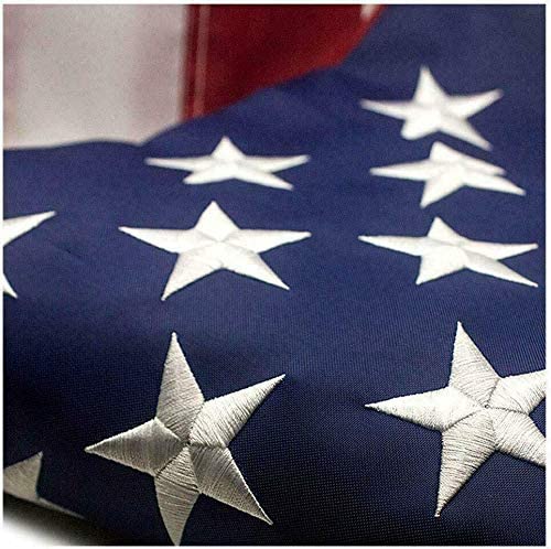 American Flag Outdoor Heavy Duty Embroidered Stars USA Flag - Concordia Style Boutique