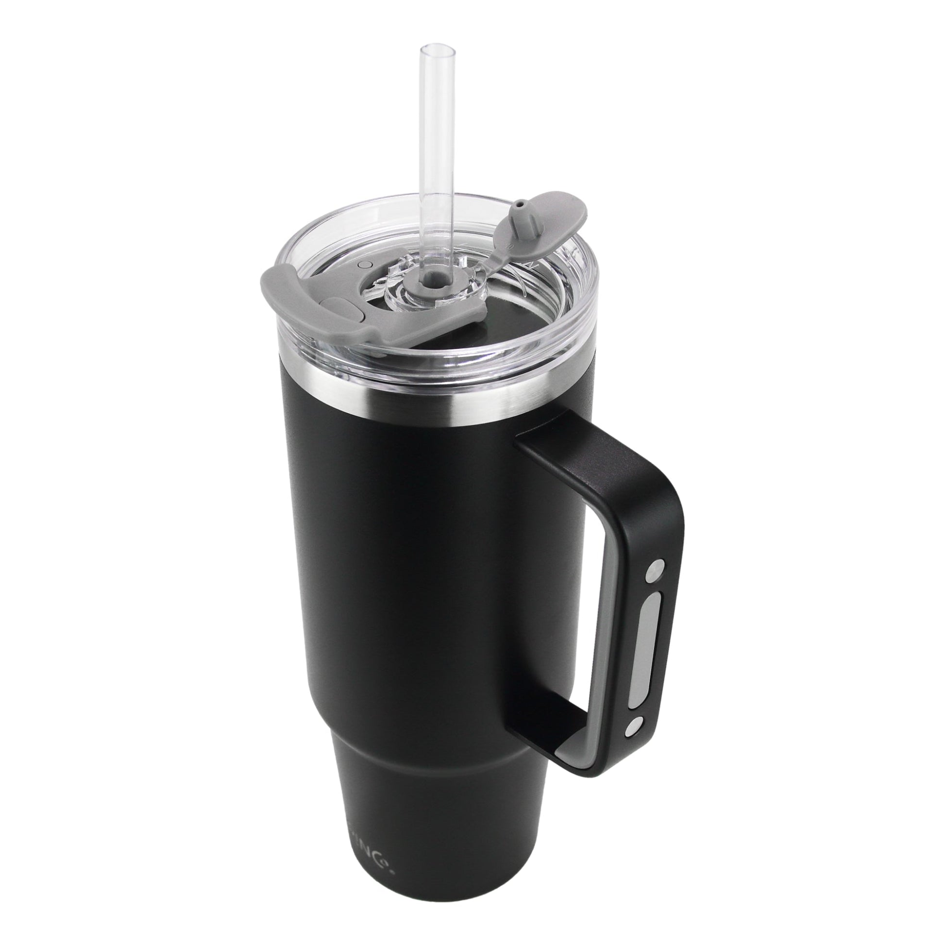 Drinco 40oz BugSur Tumbler with Handle (Black)-USA Flag - Concordia Style Boutique