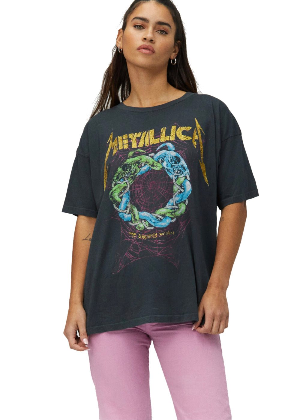 Metallica The Struggle Within Band Tee by Daydreamer LA - Concordia Style Boutique