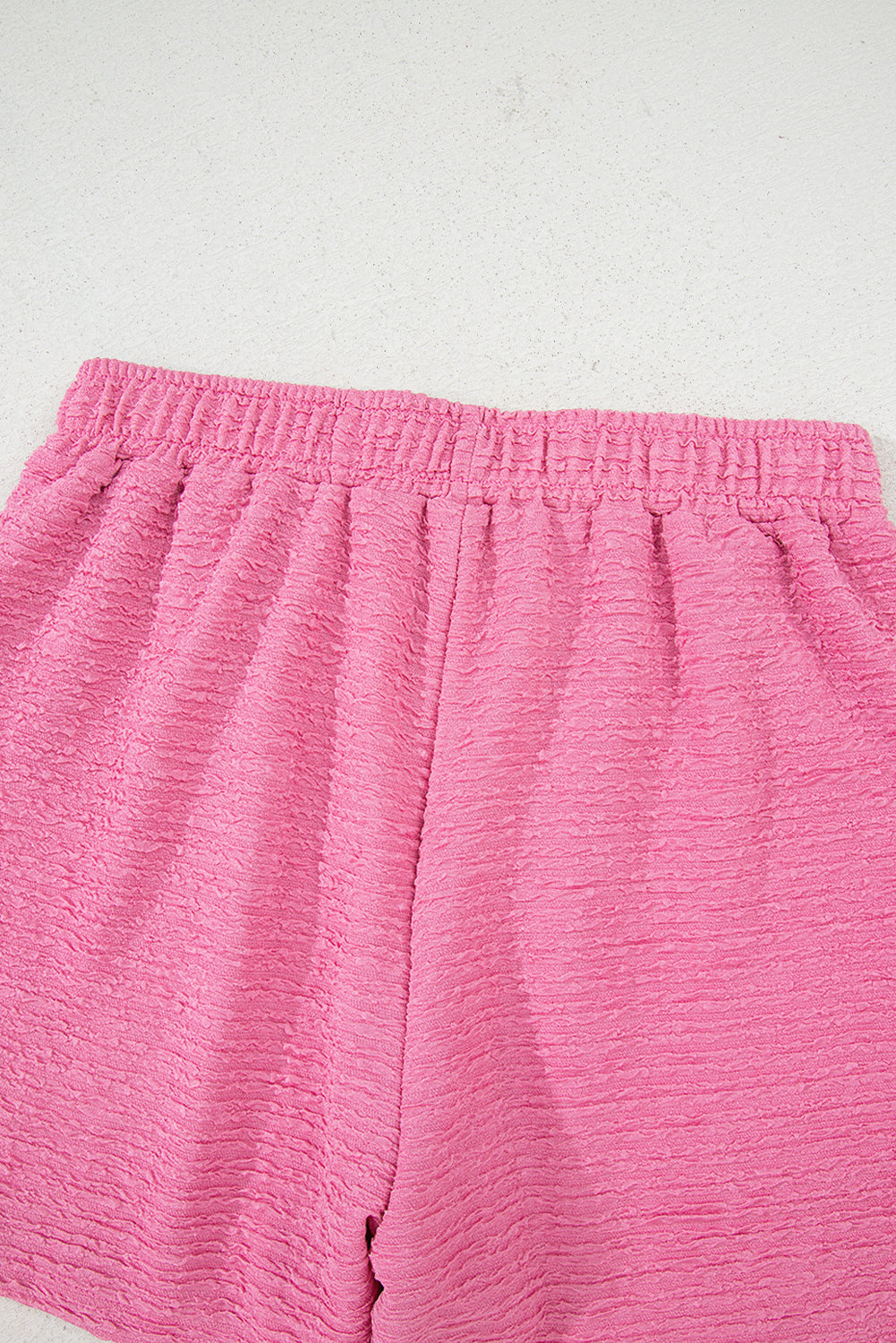 Luxury Textured V Neck T Shirt and Shorts Set - Concordia Style Boutique