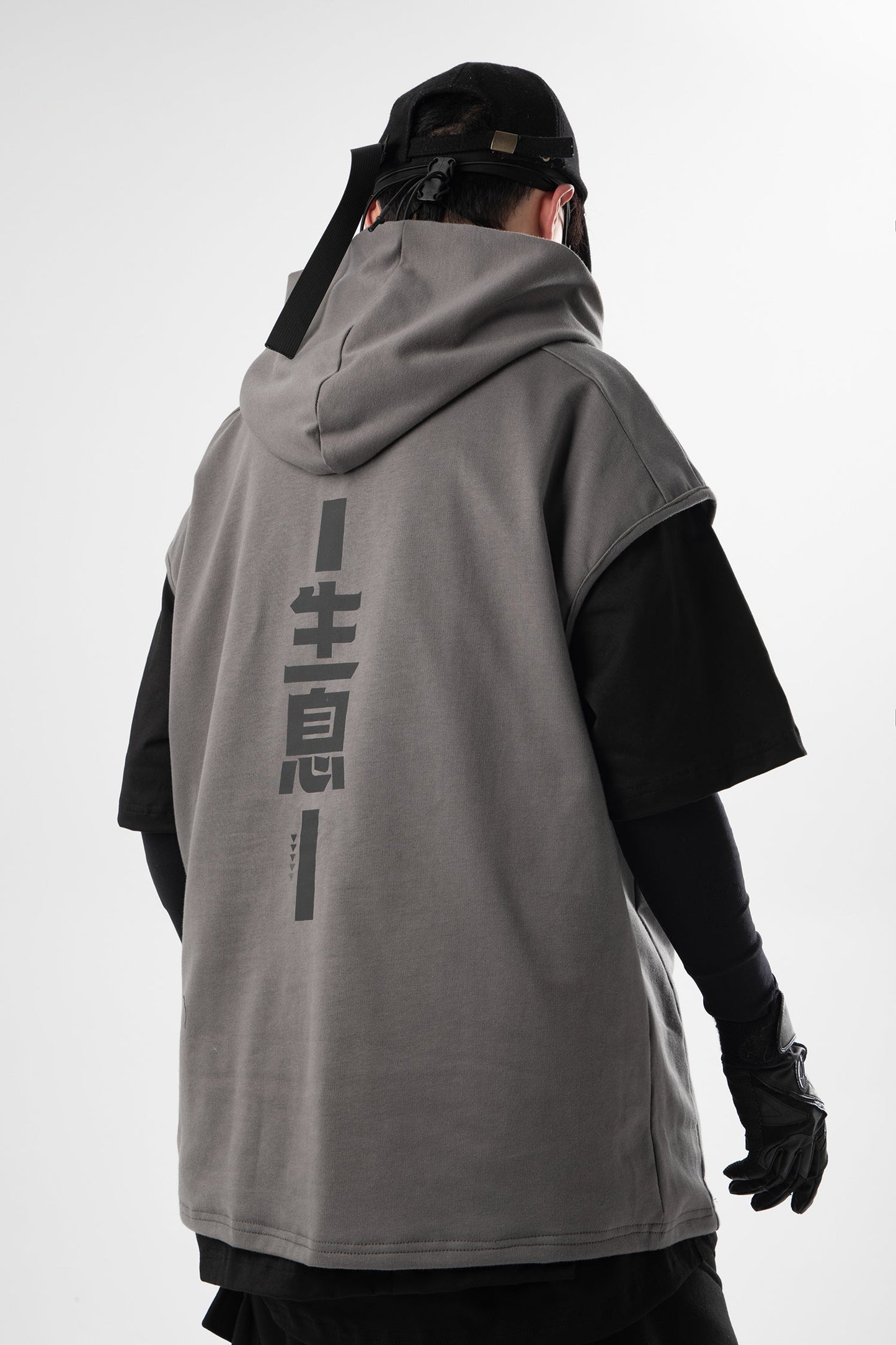 JX "All Business" Short Sleeves Hoodie - Premium Clothing from Niepce Inc - Just $37! Shop now at Concordia Style Boutique