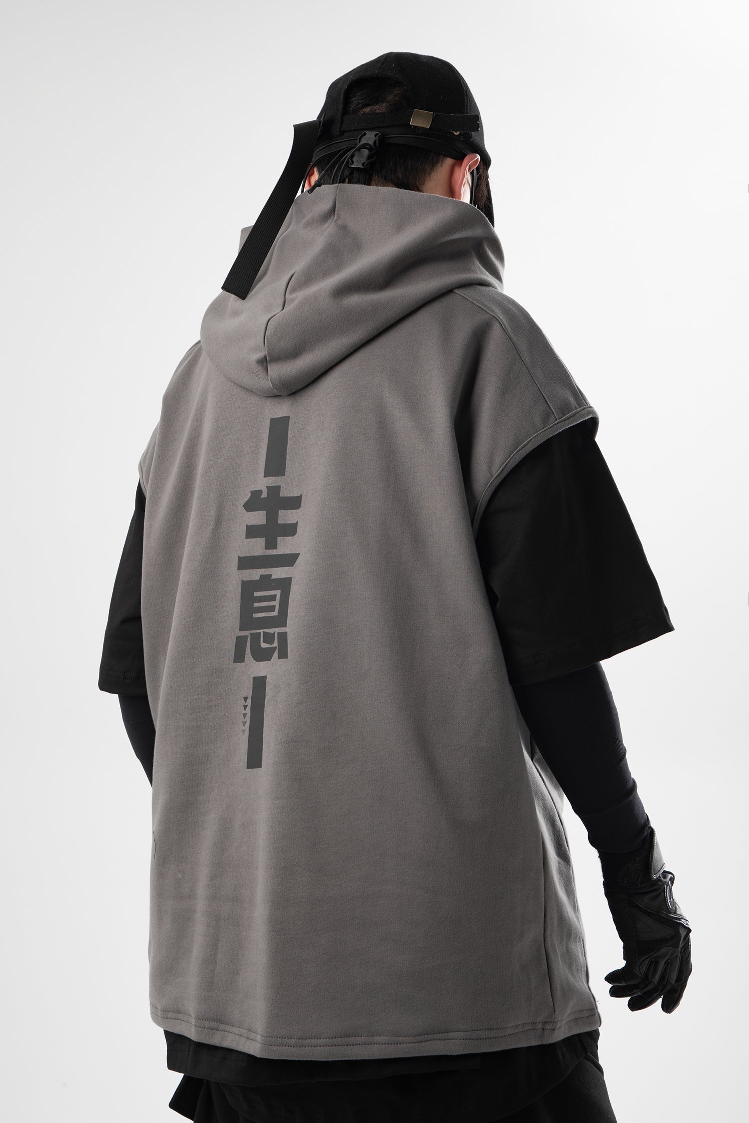 JX "All Business" Short Sleeves Hoodie - Premium Clothing from Niepce Inc - Just $37! Shop now at Concordia Style Boutique