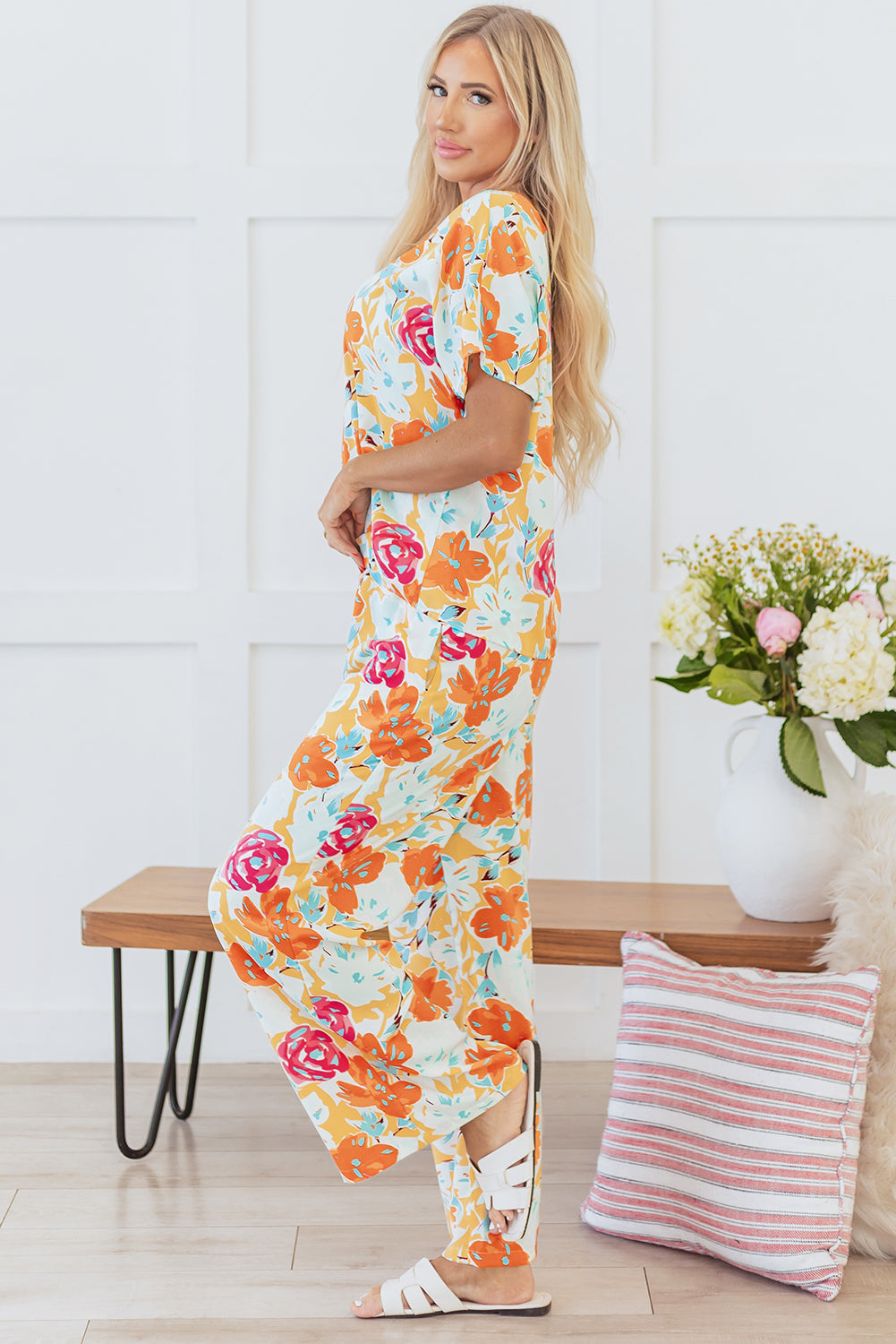 Anya Floral 2 Piece Set - Concordia Style Boutique