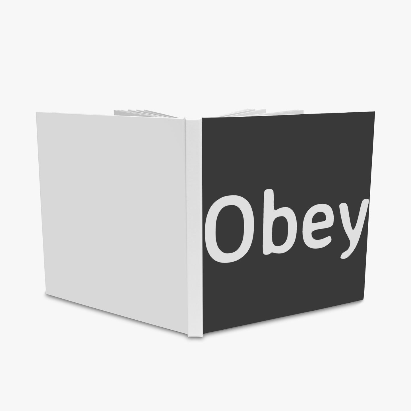 Obey - Square Wedding Guest Book - Premium New Arrival from Concordia Style Boutique - Just $25! Shop now at Concordia Style Boutique