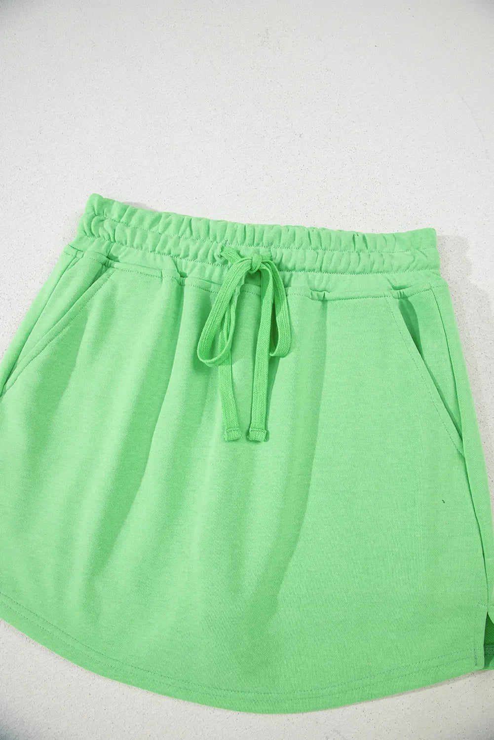 Drawstring Solid Mini Skort - Concordia Style Boutique