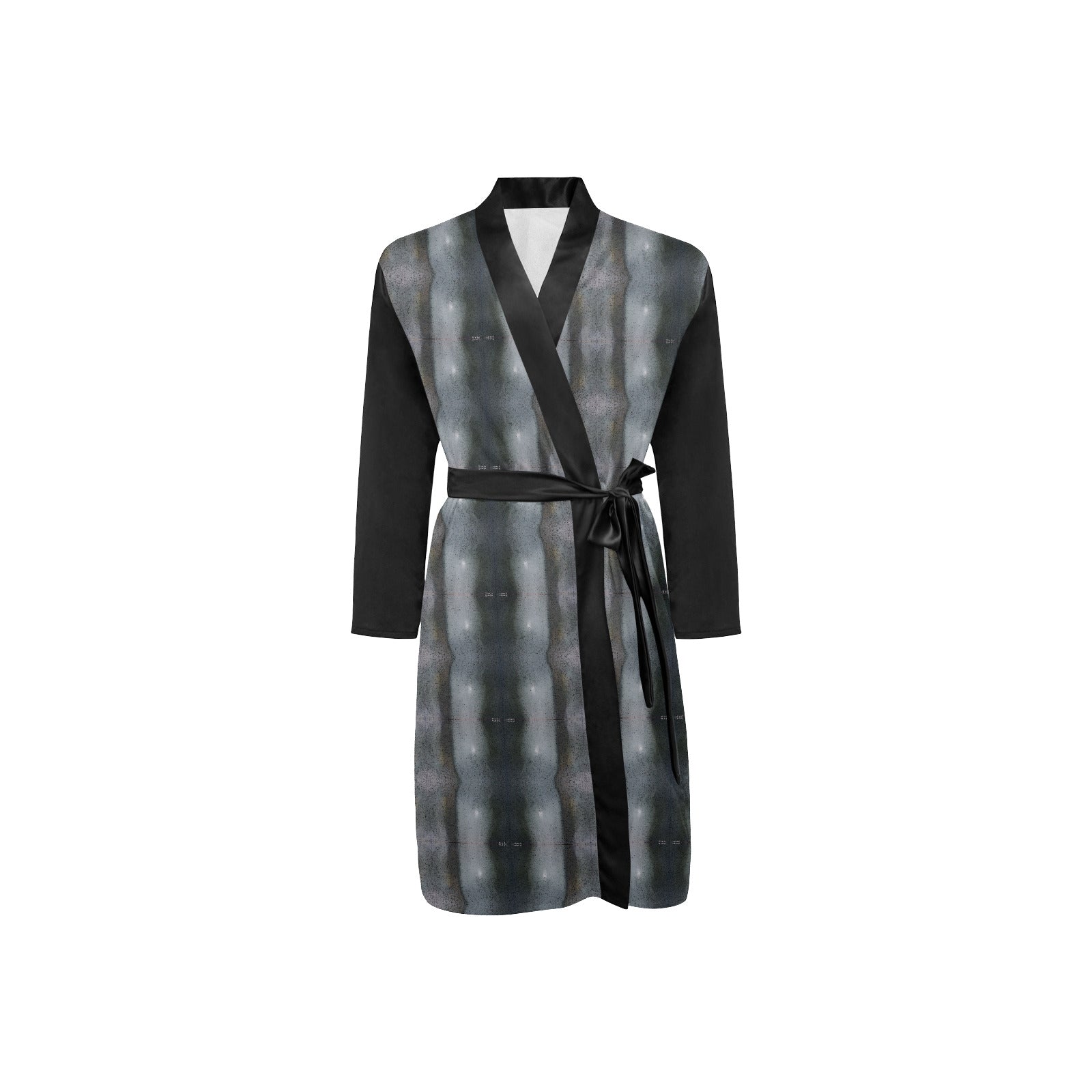 Men's Long Sleeve Belted Night Robe  - "The Alien"" - Premium night gown from Concordia Style Boutique - Just $56.34! Shop now at Concordia Style Boutique