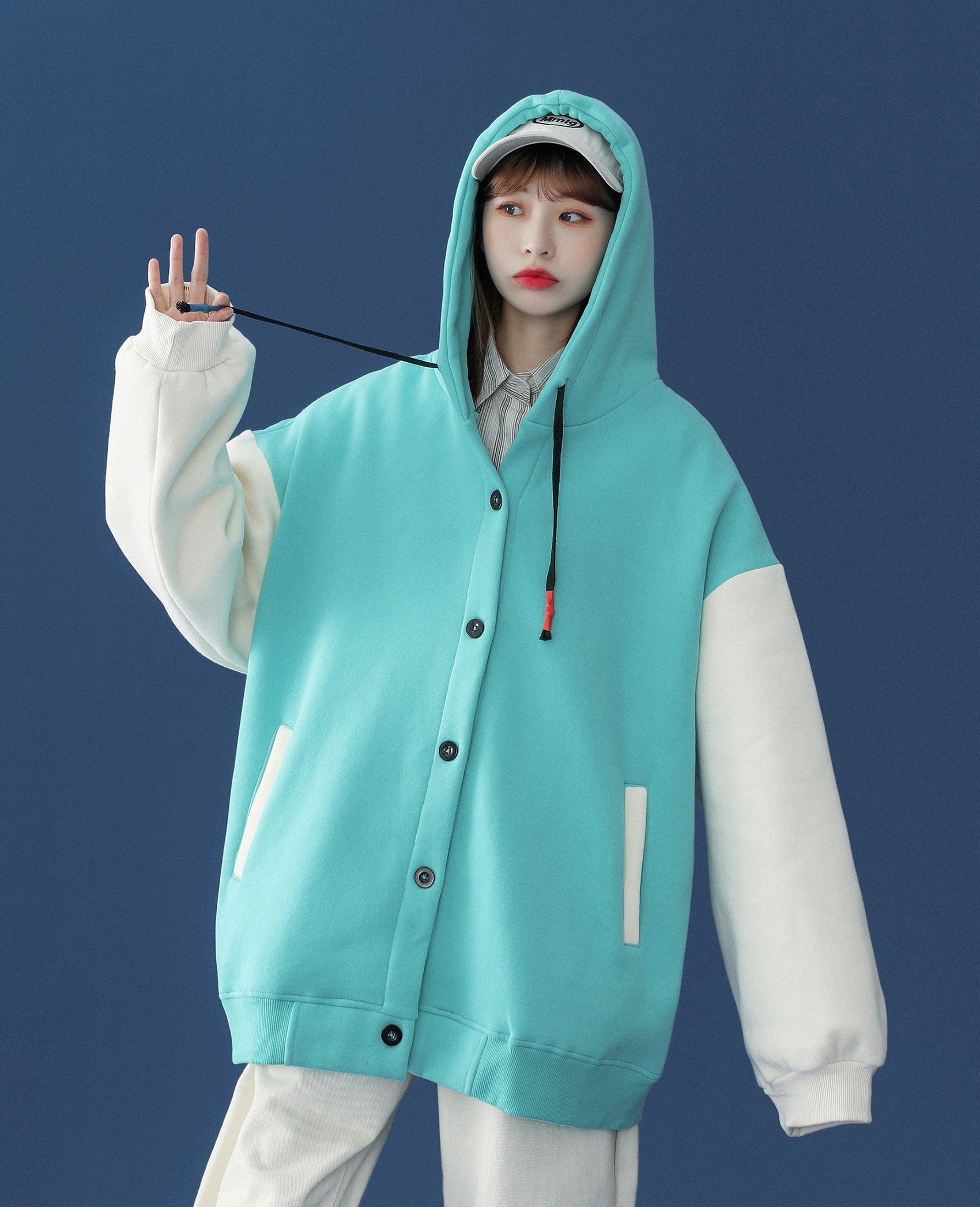 Women's Patchwork 1104 Casual Jacket - Concordia Style Boutique