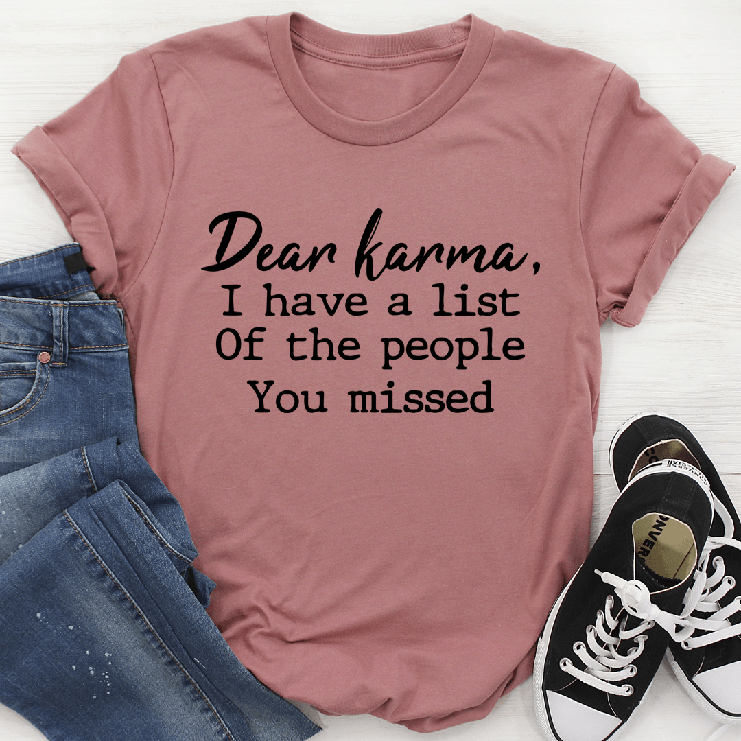 Dear Karma Tee - Concordia Style Boutique