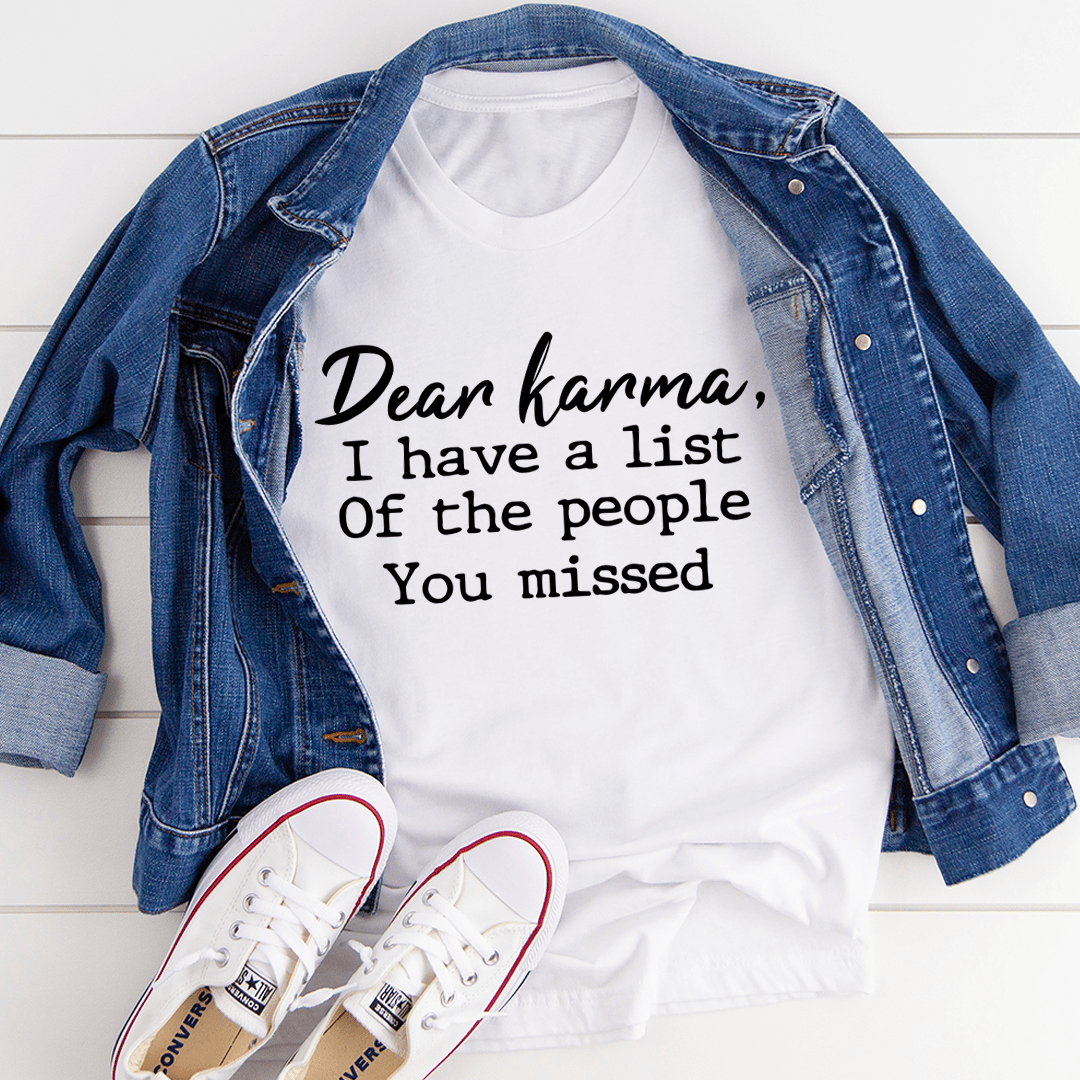 Dear Karma Tee - Concordia Style Boutique