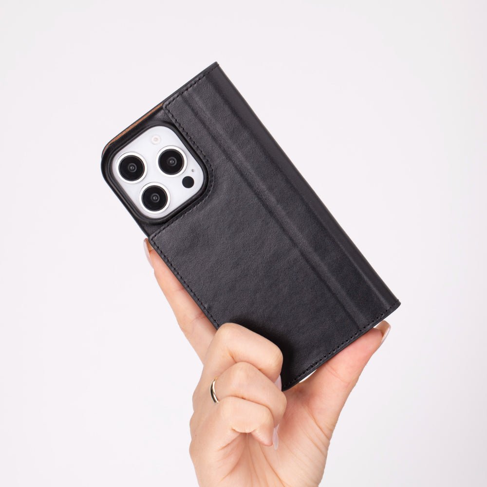 Decatur Leather iPhone 16 Pro Max Folio Case - Concordia Style Boutique