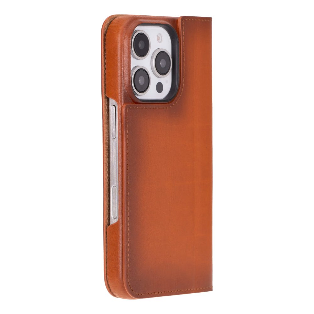 Decatur Leather iPhone 16 Pro Max Folio Case - Concordia Style Boutique