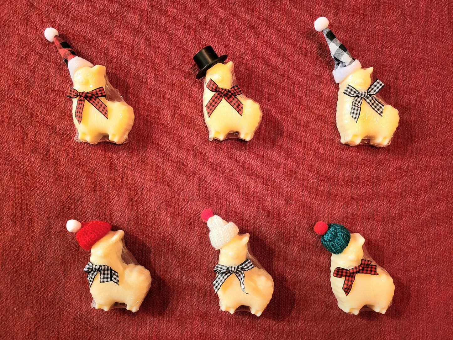 Decorative Alpaca Goat Milk Soap Figures