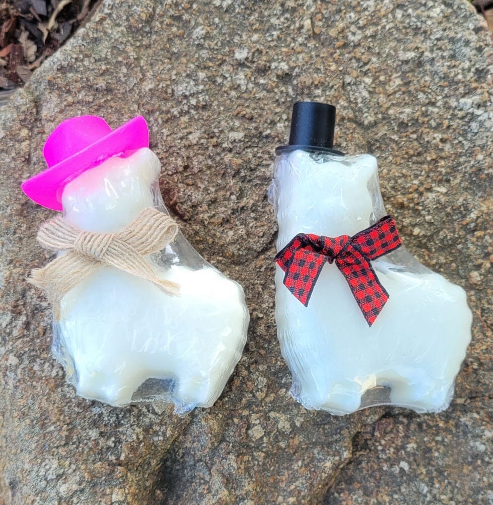 Decorative Alpaca Goat Milk Soap Figures