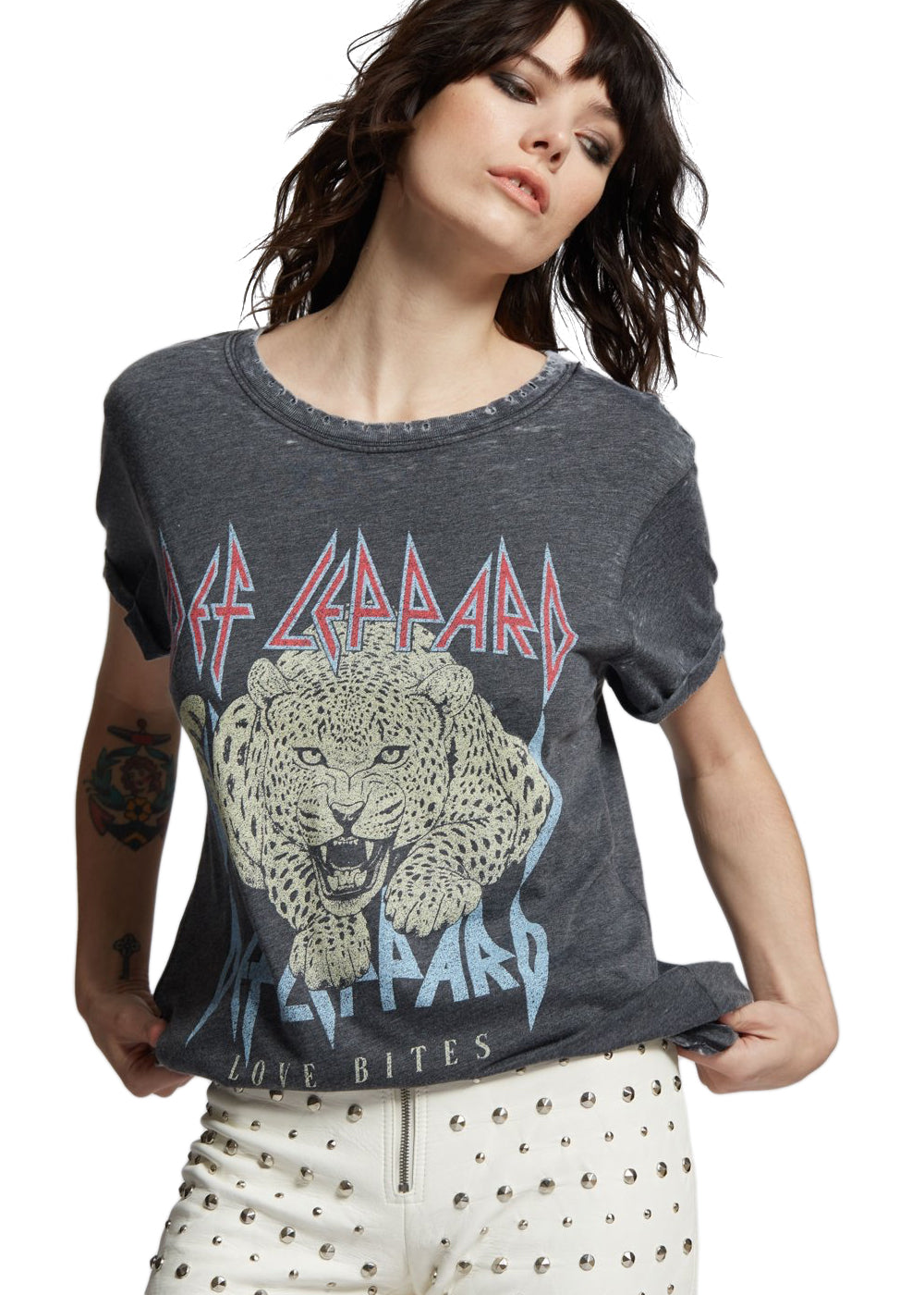 Def Leppard Love Bites Band Shirt - Concordia Style Boutique