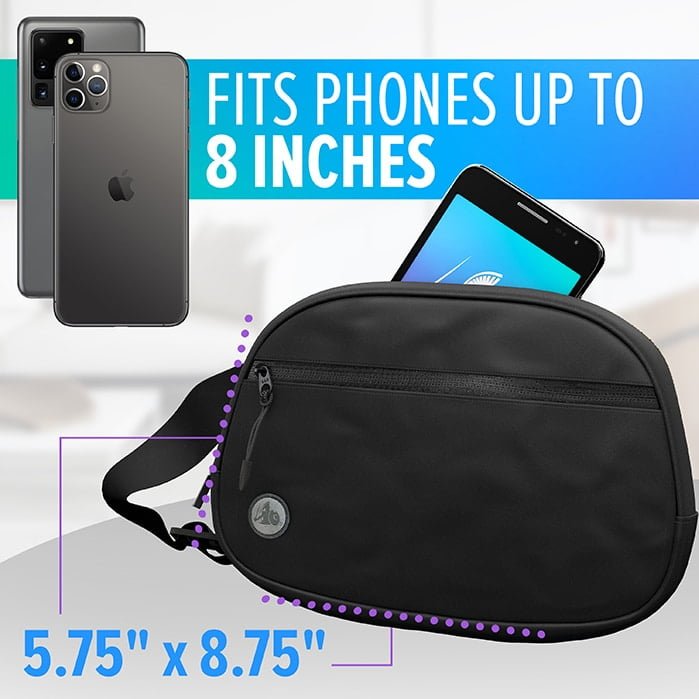 EMF Radiation Blocking Hip Bag / Fanny Pack - Concordia Style Boutique