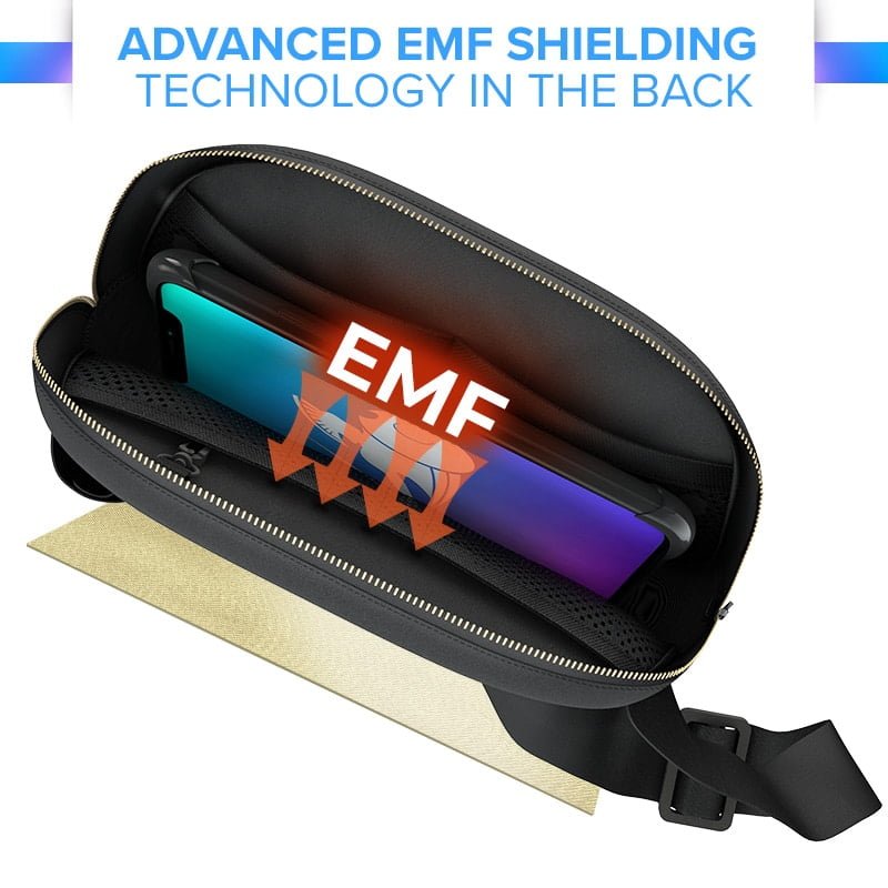EMF Radiation Blocking Hip Bag / Fanny Pack - Concordia Style Boutique