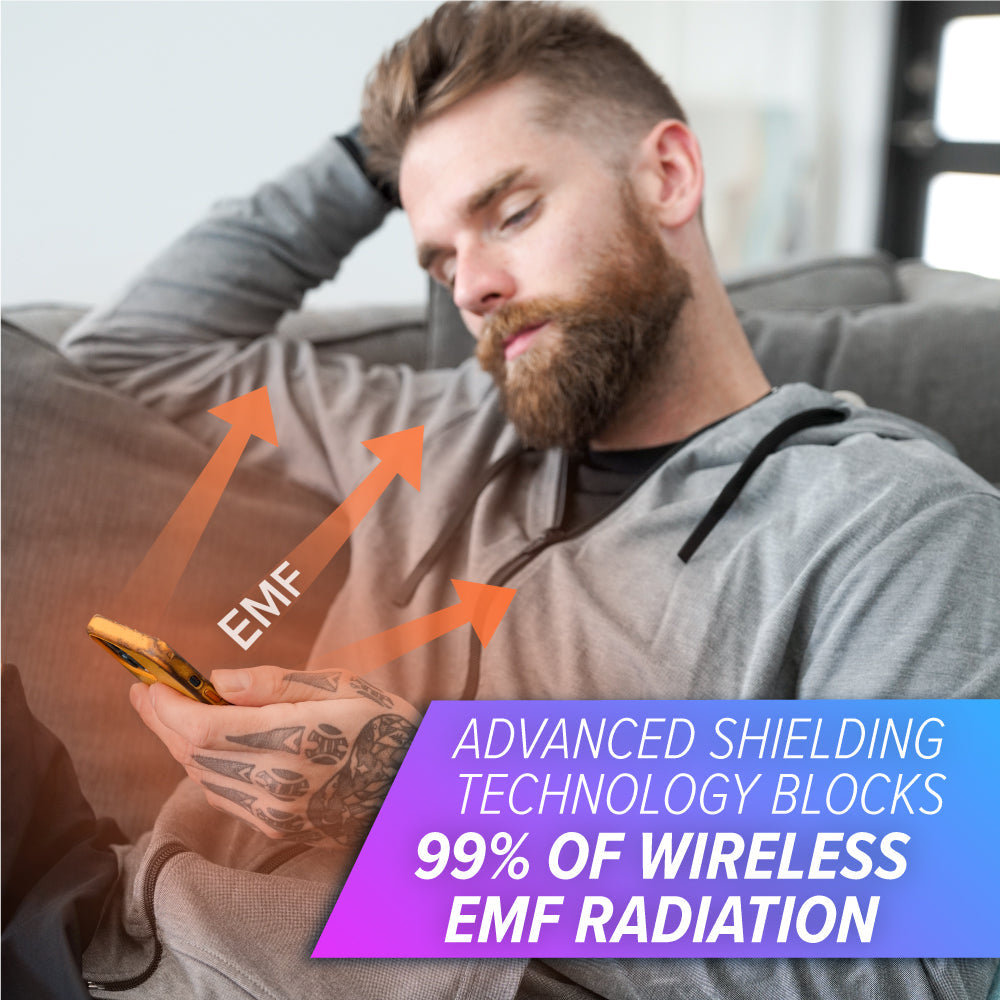 EMF Radiation Protection Hooded Jacket - Concordia Style Boutique