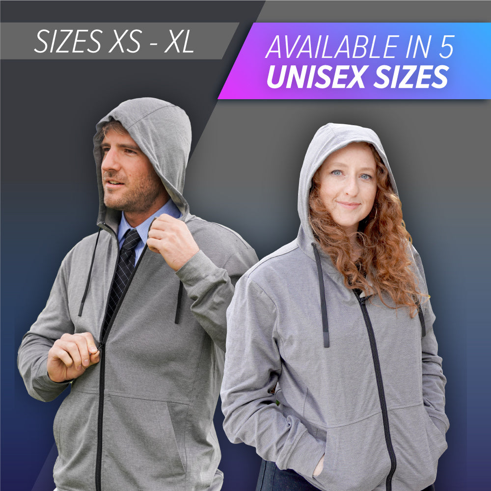 EMF Radiation Protection Hooded Jacket - Concordia Style Boutique