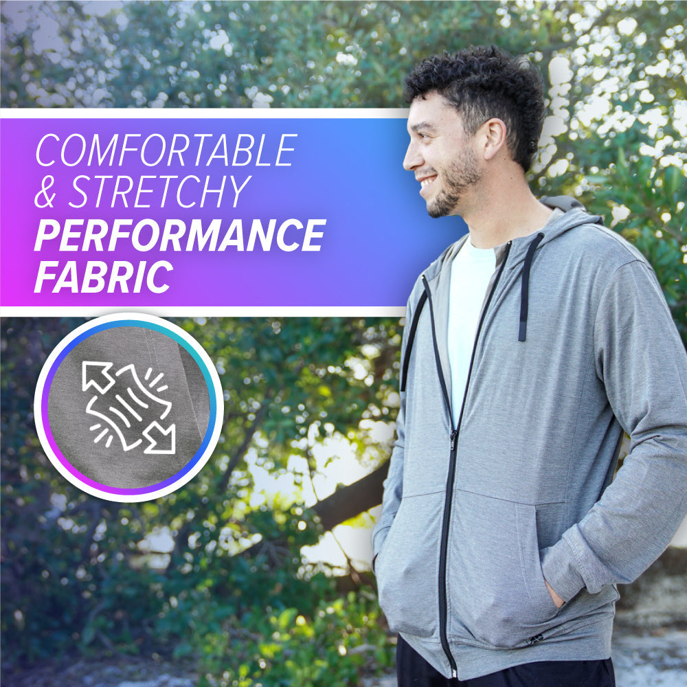 EMF Radiation Protection Hooded Jacket - Concordia Style Boutique