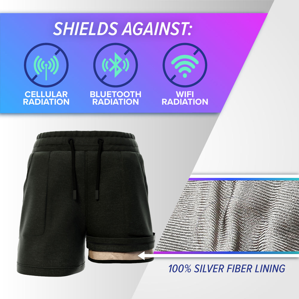 EMF Radiation Protection Shorts - Concordia Style Boutique