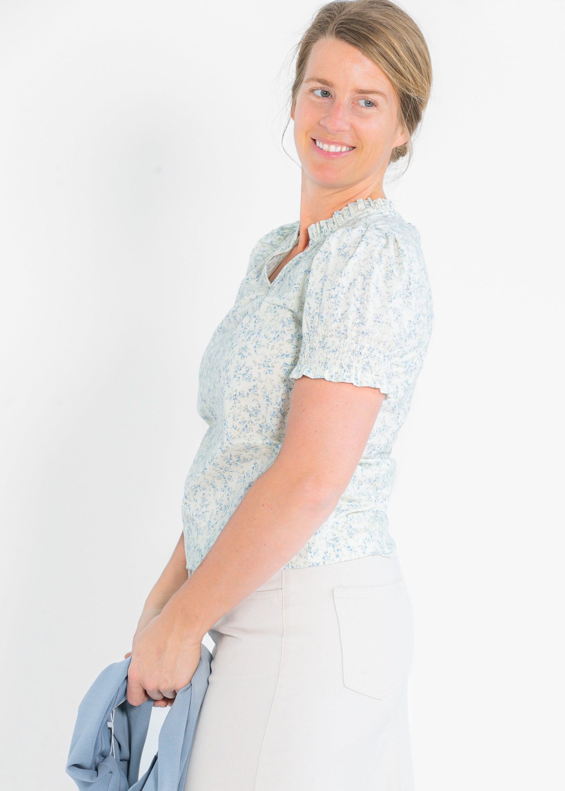 Dempsey Floral Puff Sleeve Top - Concordia Style Boutique