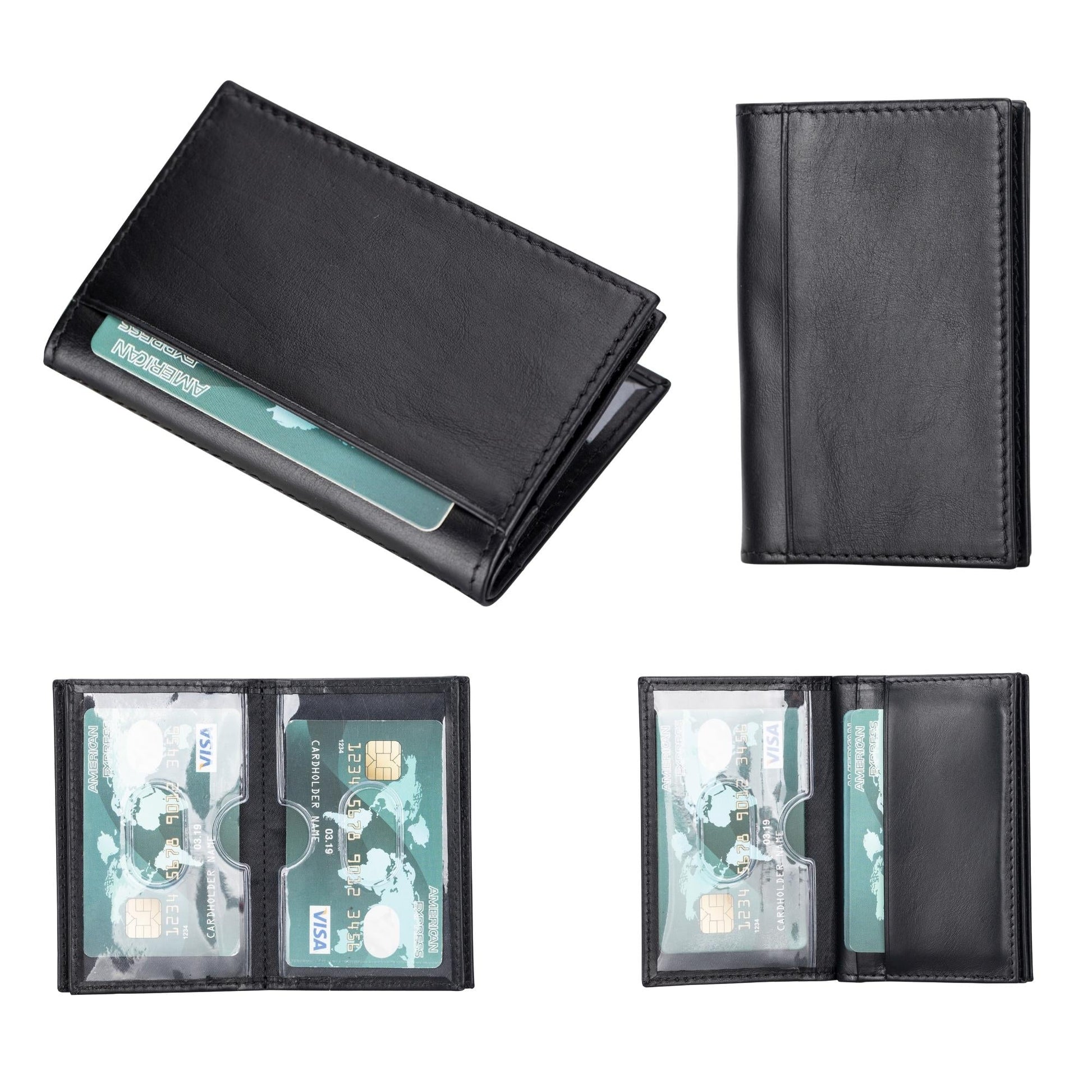 Denver Luxury Full-Grain Leather Cardholder for Men - Concordia Style Boutique