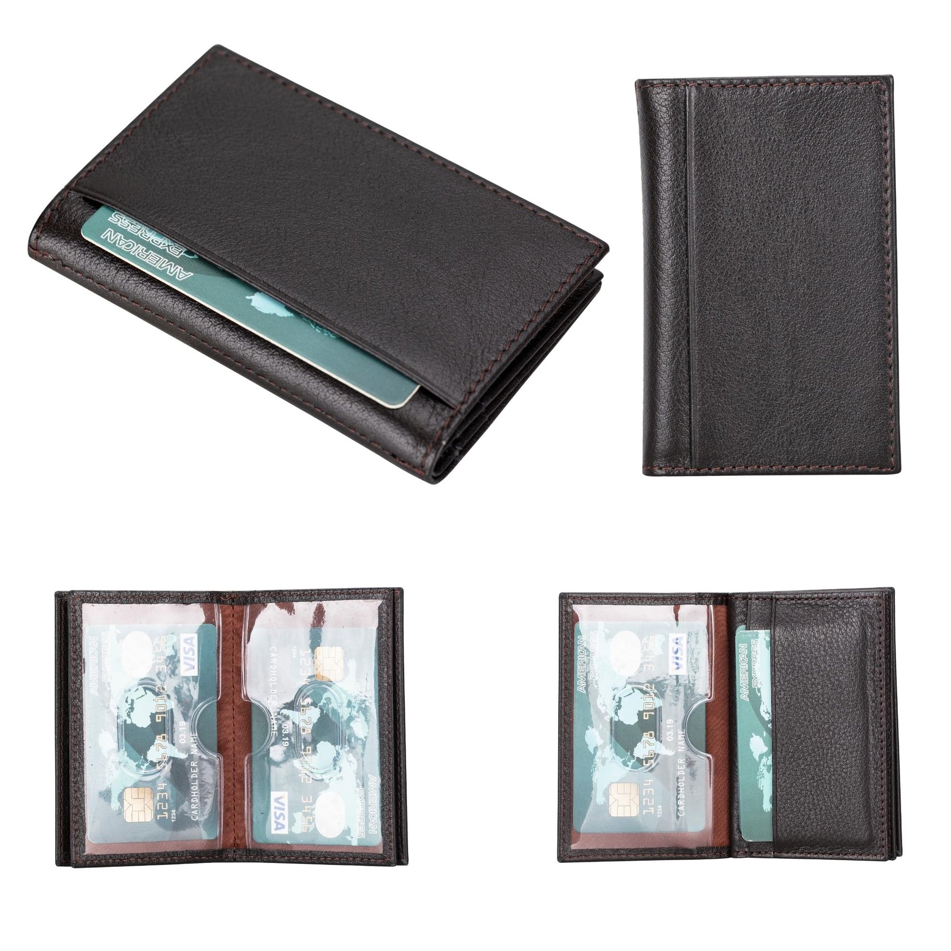 Denver Luxury Full-Grain Leather Cardholder for Men - Concordia Style Boutique
