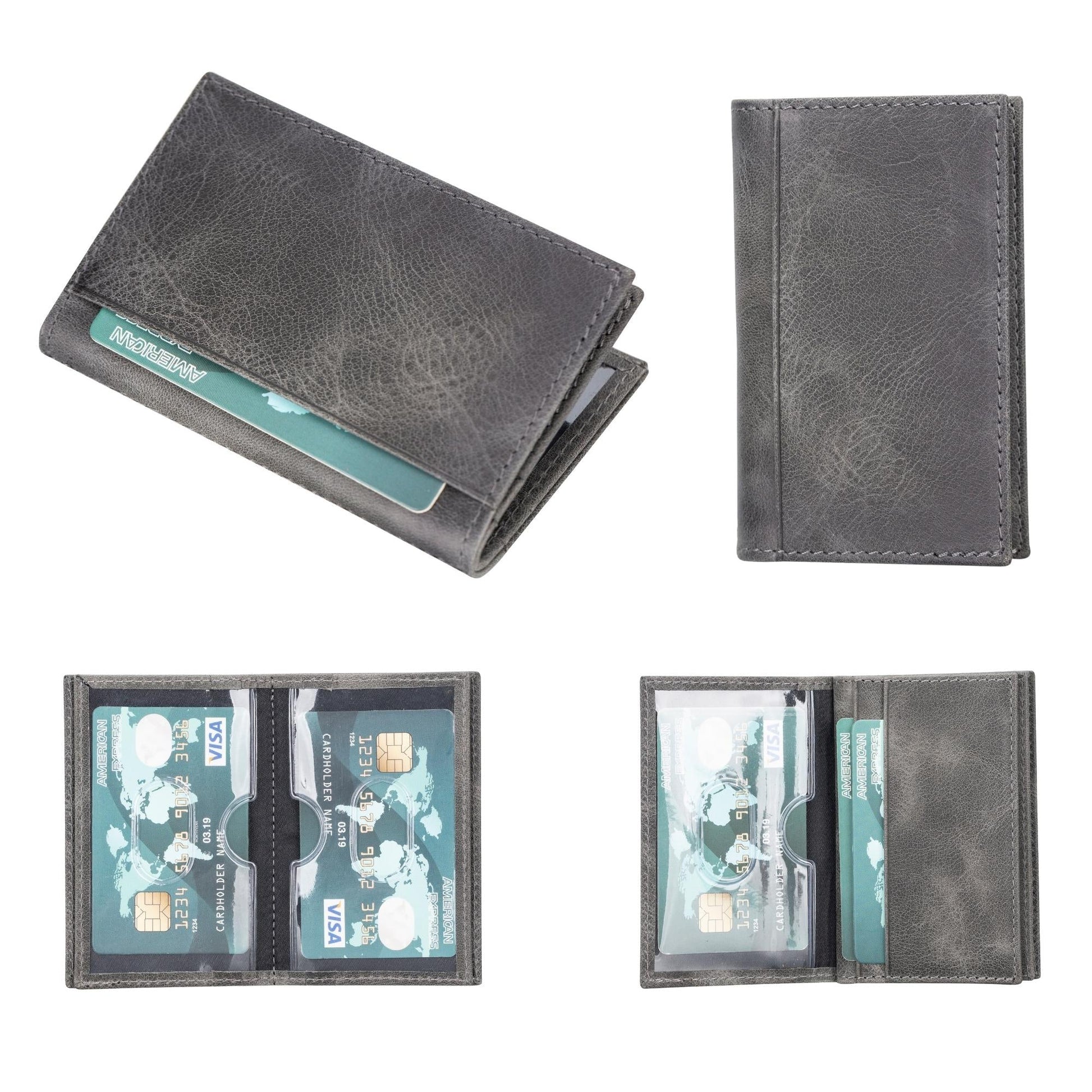 Denver Luxury Full-Grain Leather Cardholder for Men - Concordia Style Boutique