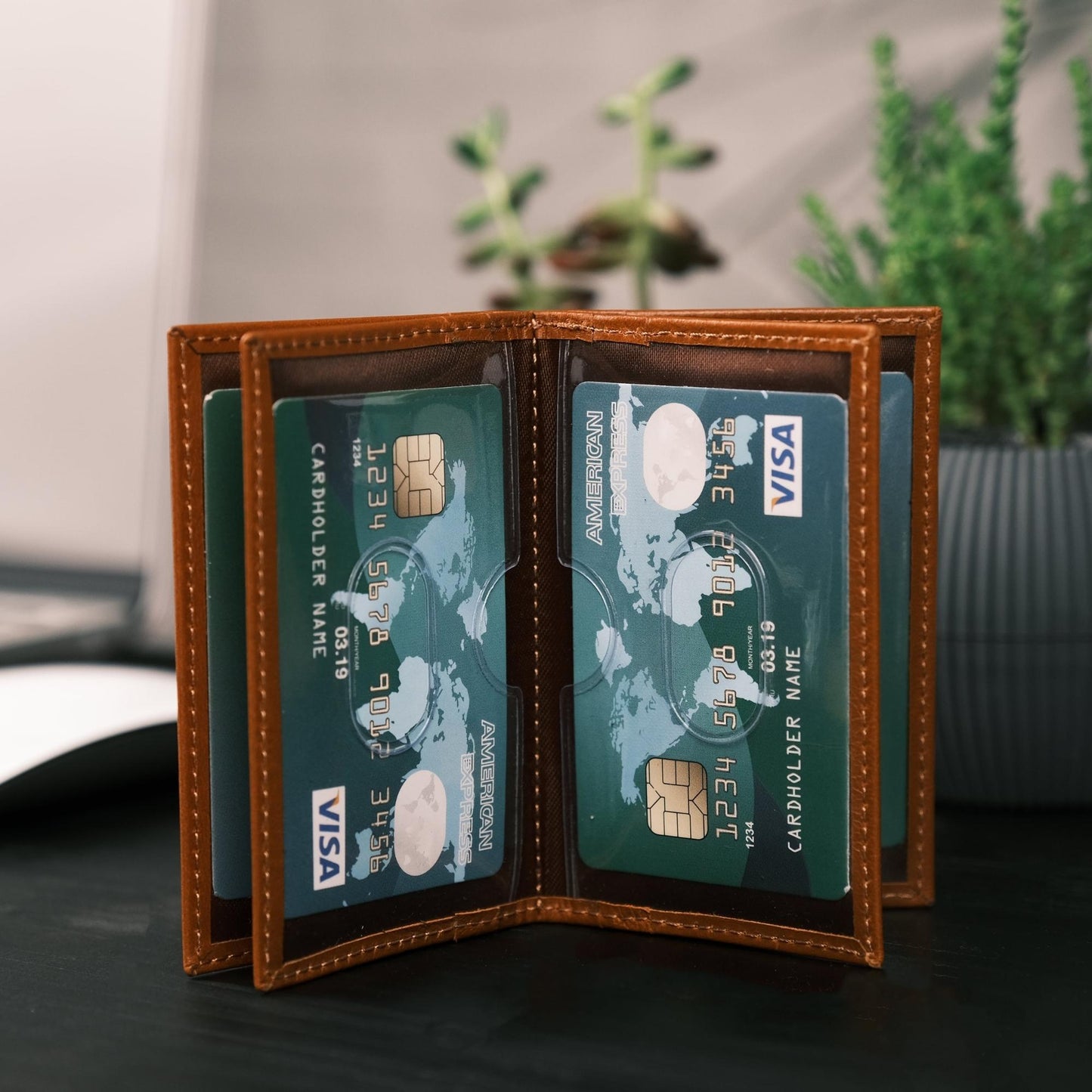 Denver Luxury Full-Grain Leather Cardholder for Men - Concordia Style Boutique