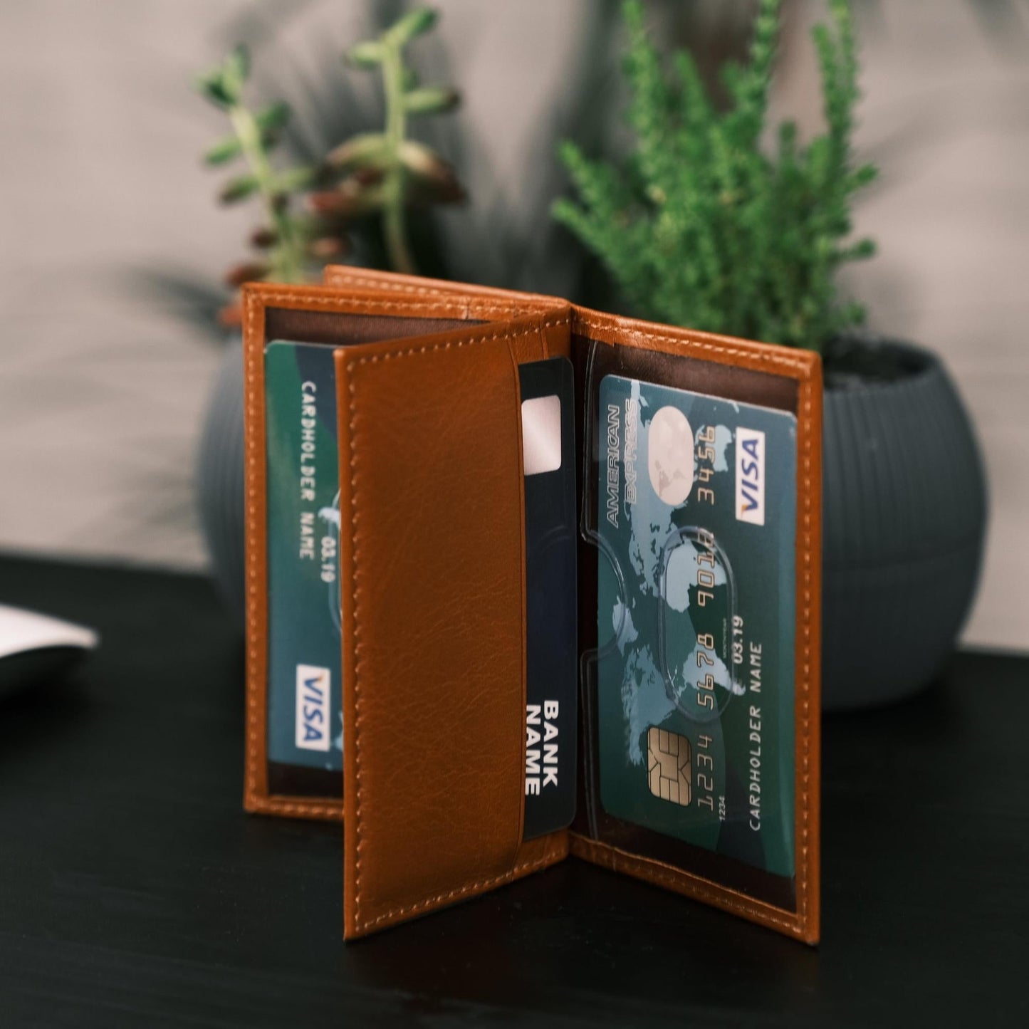 Denver Luxury Full-Grain Leather Cardholder for Men - Concordia Style Boutique
