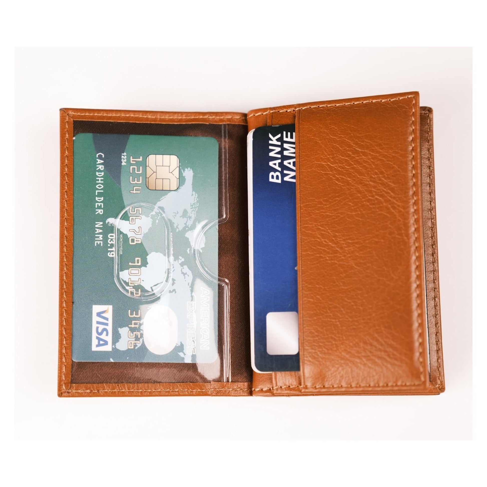 Denver Luxury Full-Grain Leather Cardholder for Men - Concordia Style Boutique