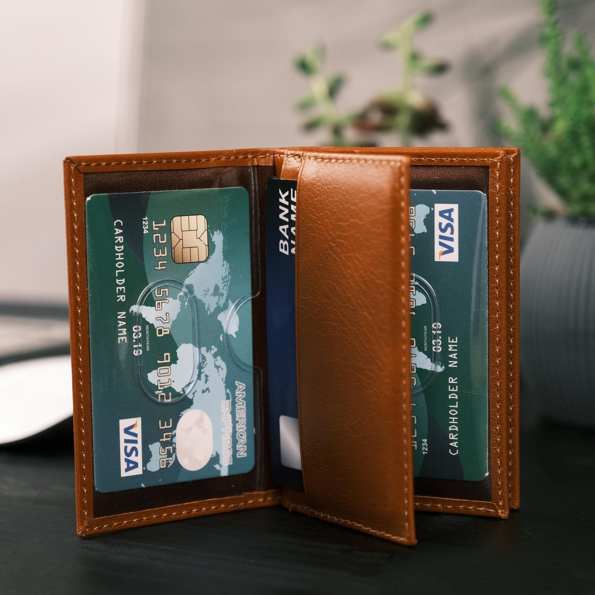Denver Luxury Full-Grain Leather Cardholder for Men - Concordia Style Boutique