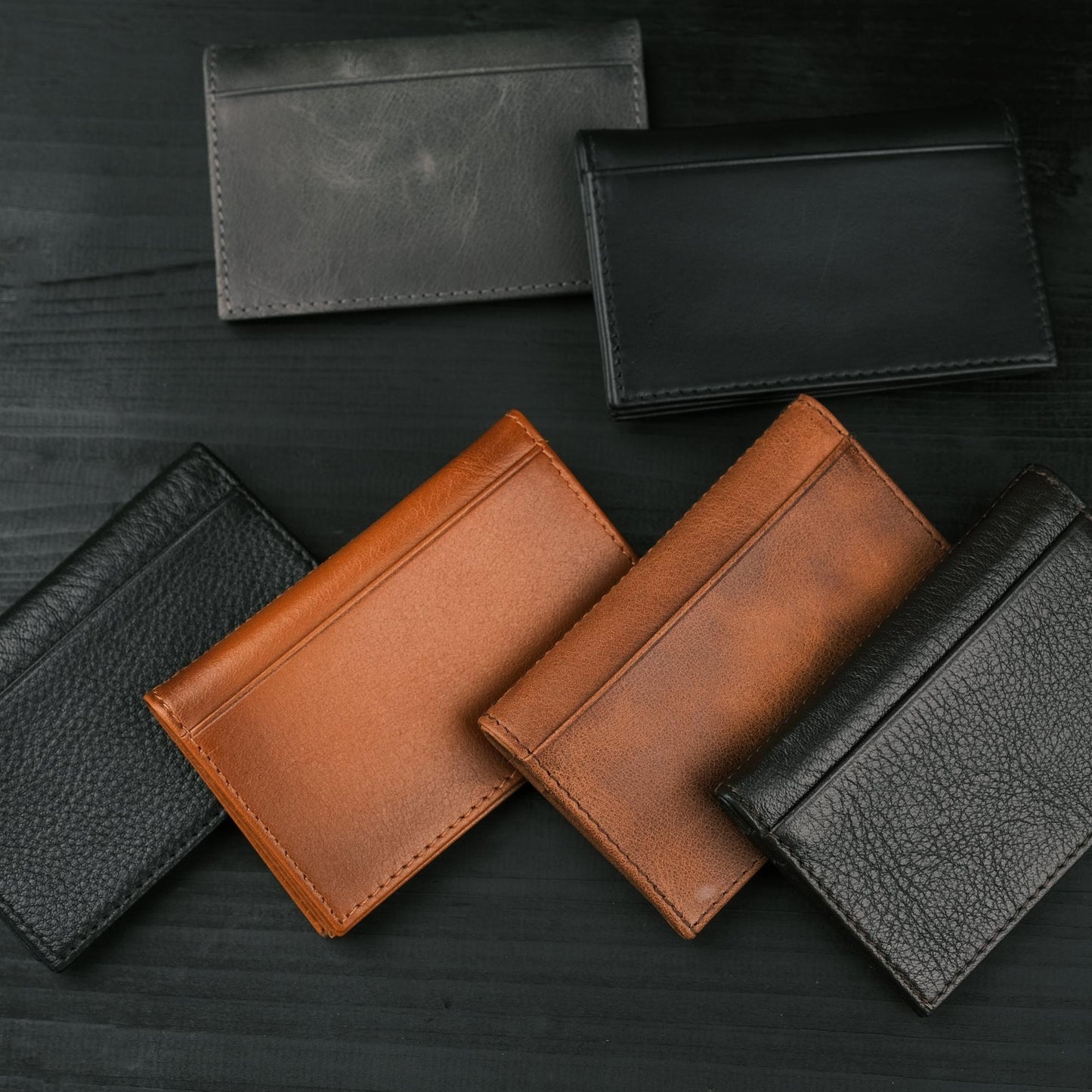 Denver Luxury Full-Grain Leather Cardholder for Men - Concordia Style Boutique