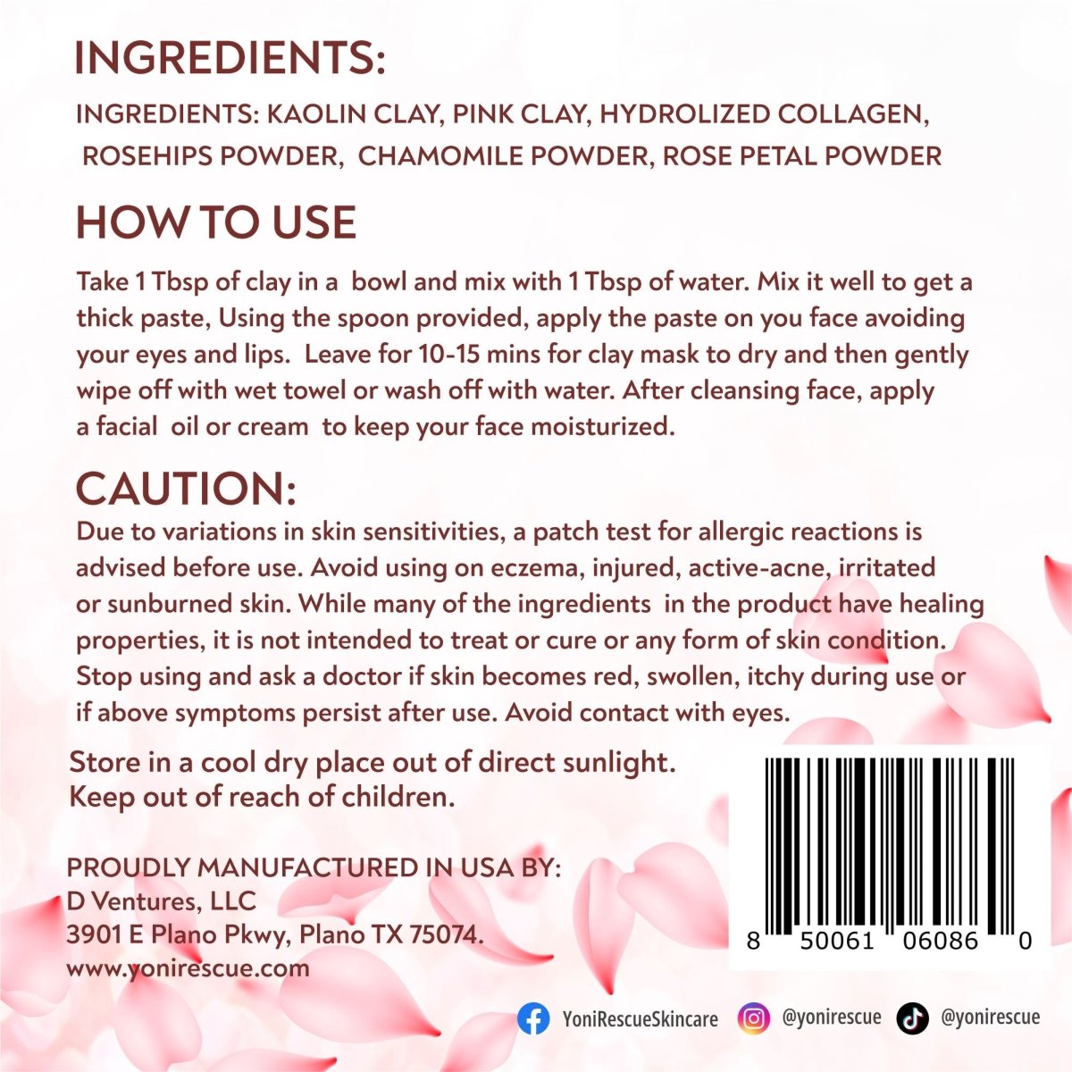 Detox Clay Mask with Collagen