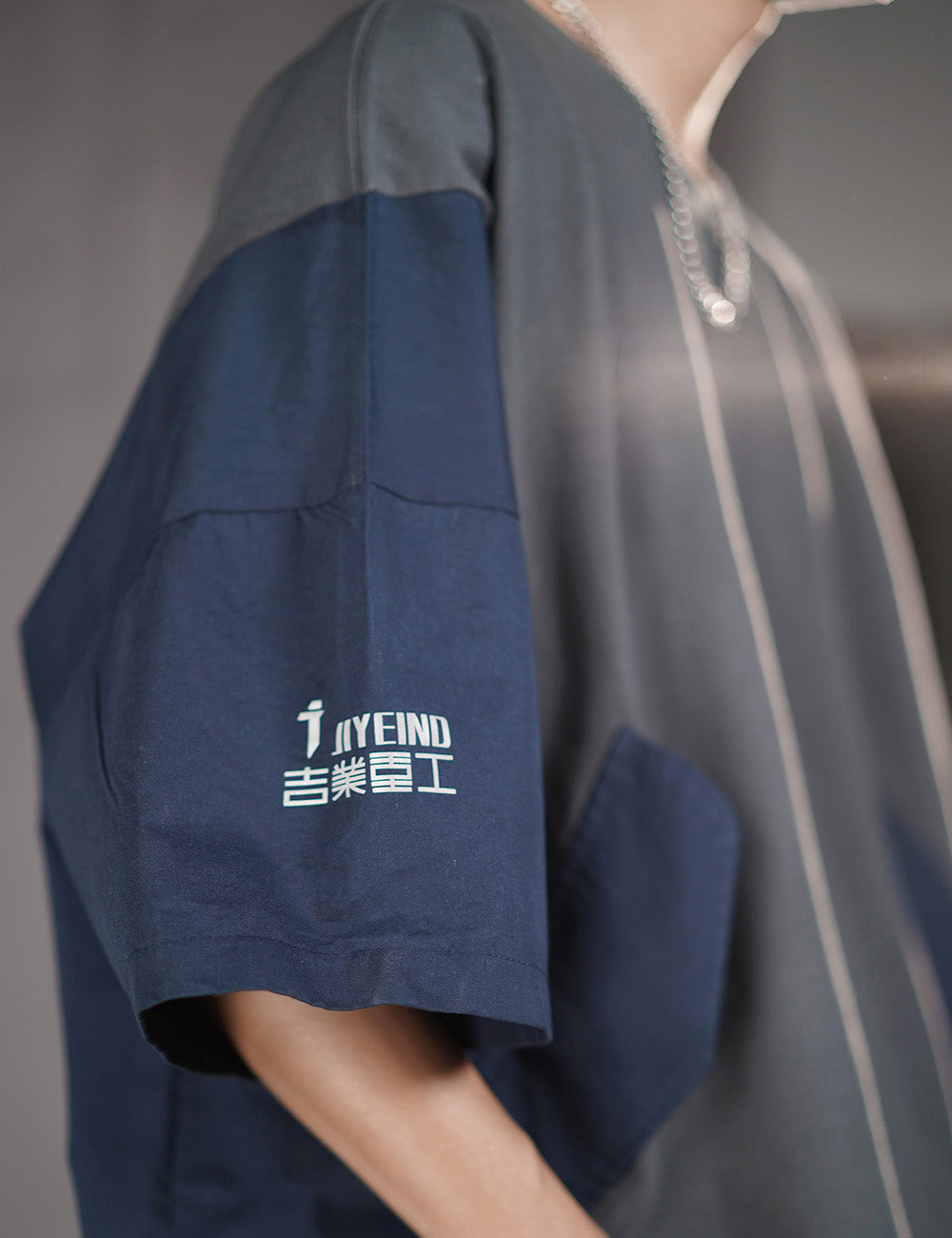 HiT38 Double Patchwork I-Tech Tee - Concordia Style Boutique