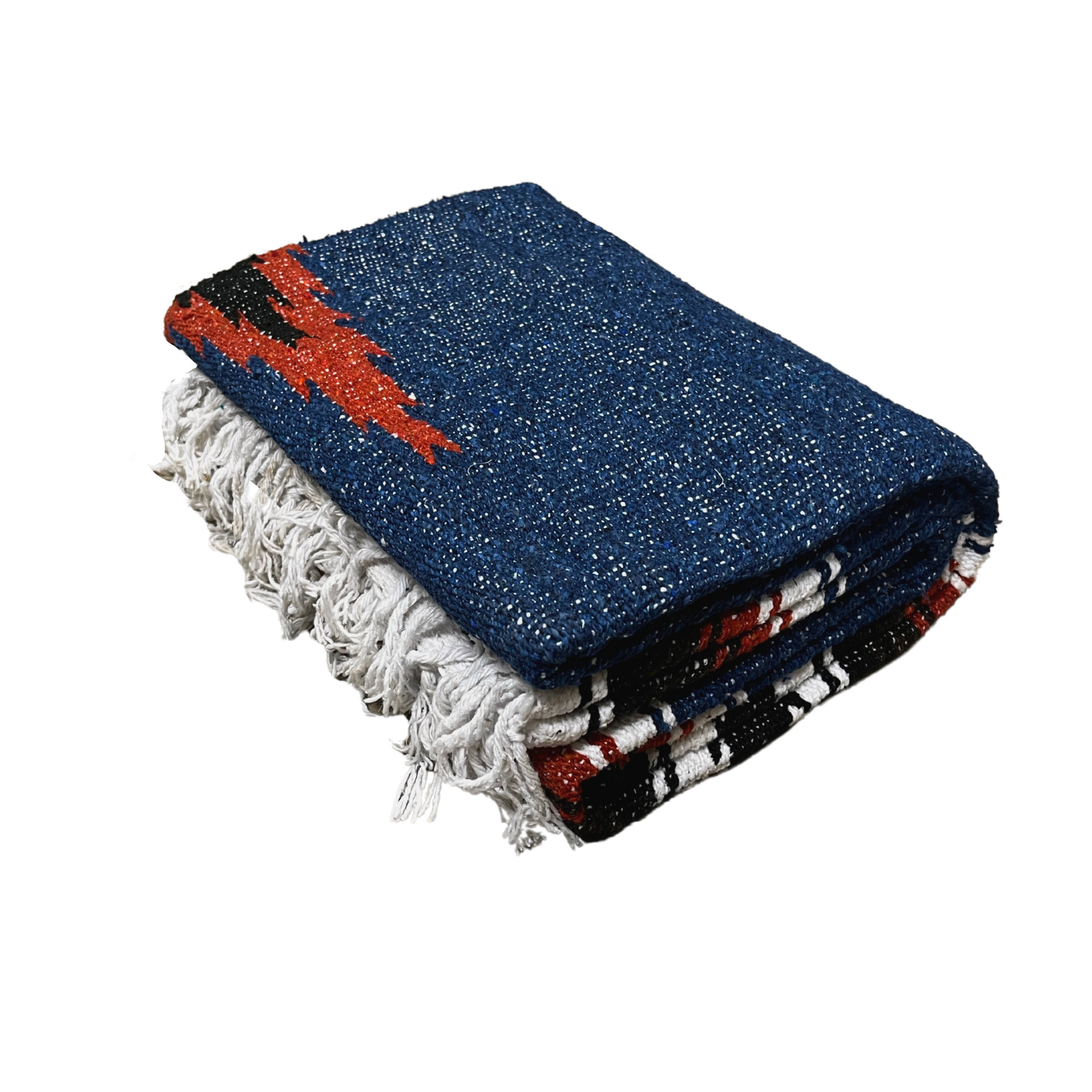 Harvest Moon Diamond Baja Blanket - Blue - Concordia Style Boutique