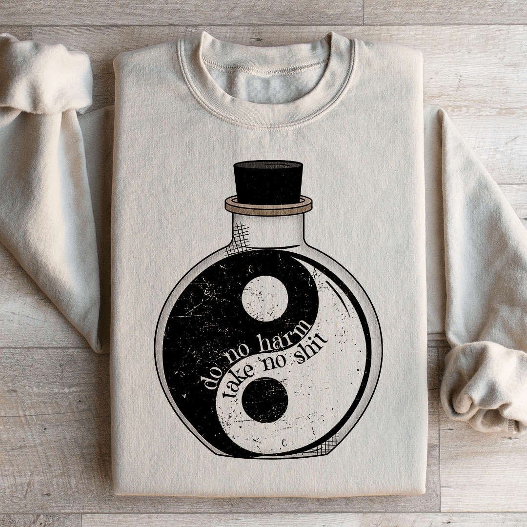 Do No Harm Yin & Yang Sweatshirt - Concordia Style Boutique