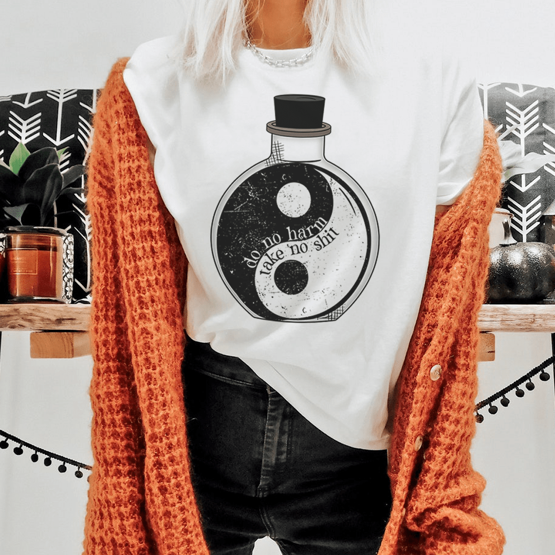 Do No Harm Yin & Yang Tee - Concordia Style Boutique