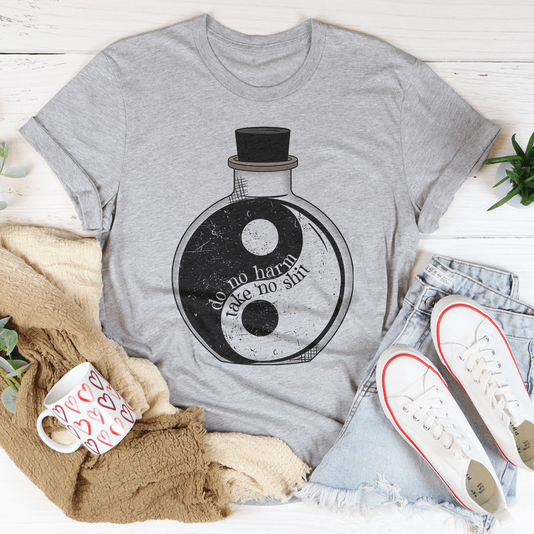 Do No Harm Yin & Yang Tee - Concordia Style Boutique