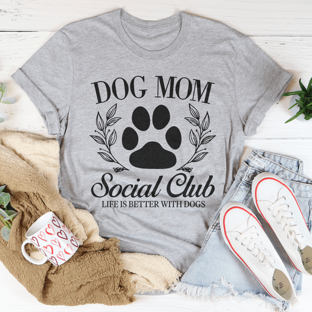 Dog Mom Social Club Tee - Concordia Style Boutique