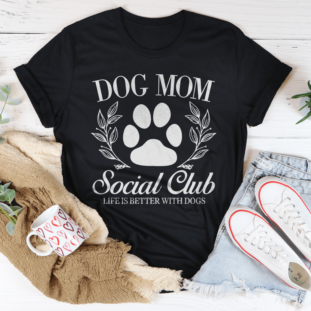 Dog Mom Social Club Tee - Concordia Style Boutique