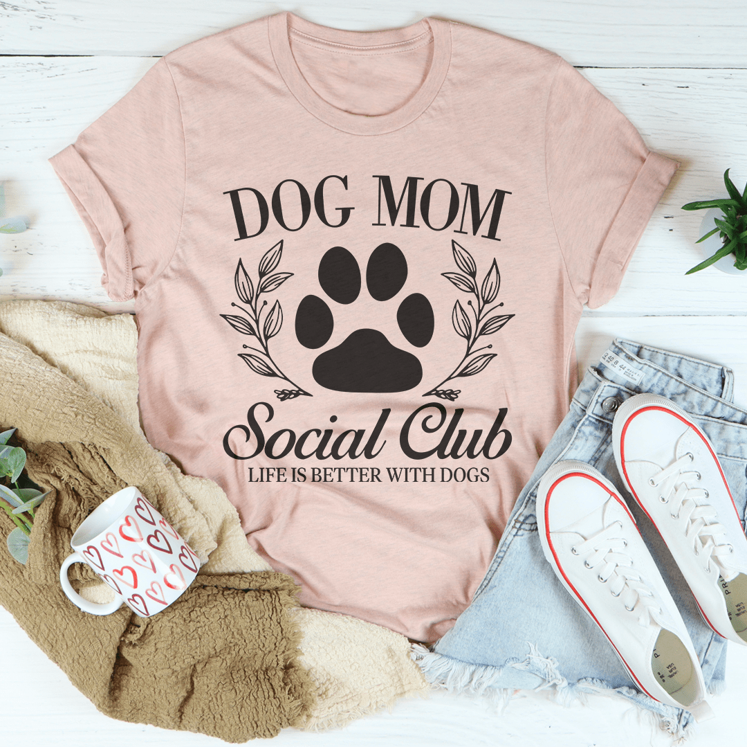 Dog Mom Social Club Tee - Concordia Style Boutique