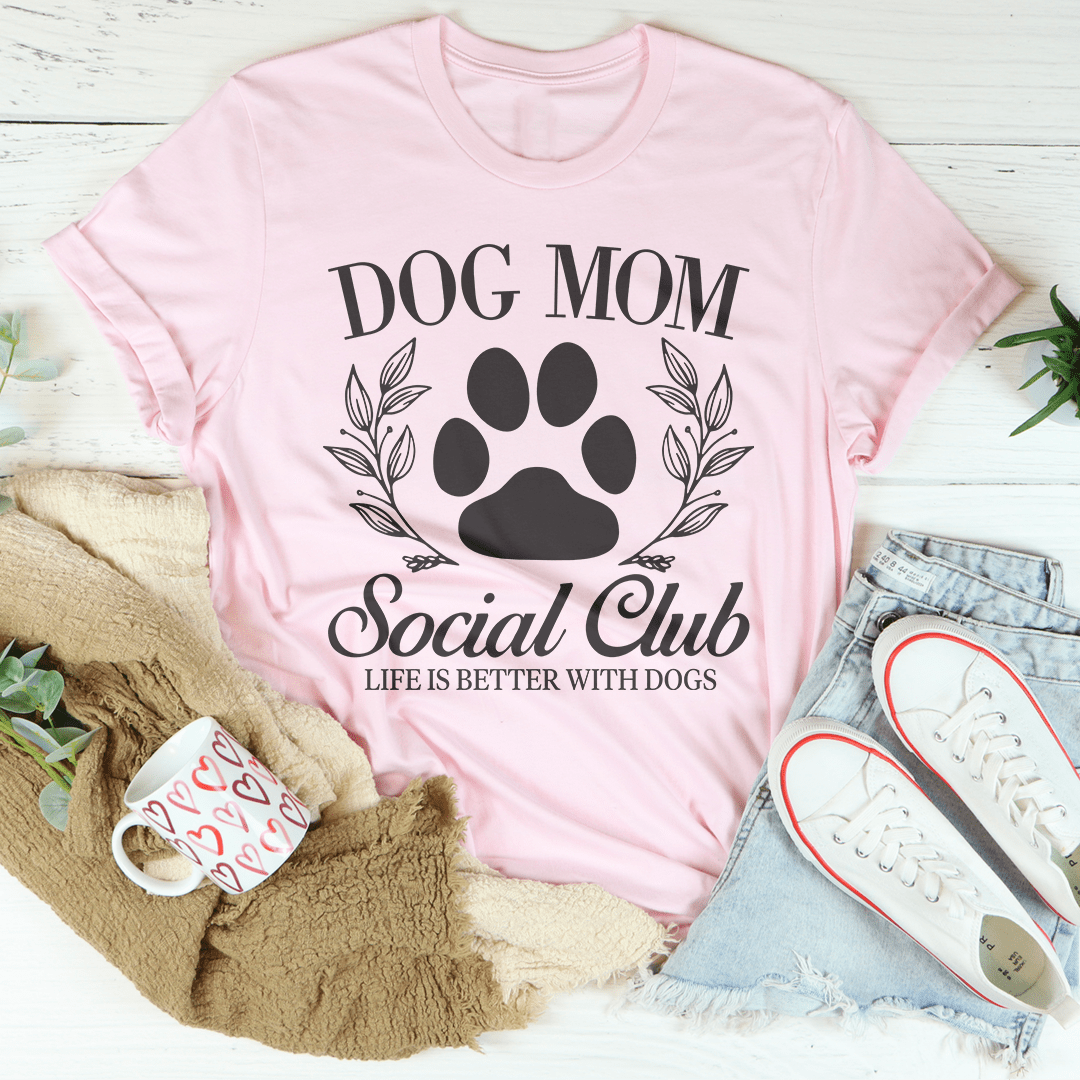 Dog Mom Social Club Tee - Concordia Style Boutique