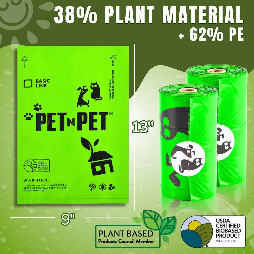 41% Plant-based Poop Bags