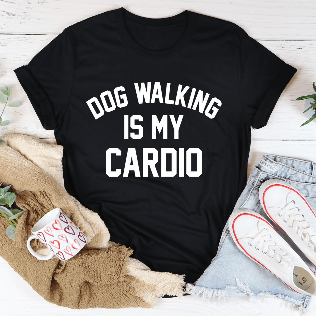 Dog Walking Is My Cardio Tee - Concordia Style Boutique