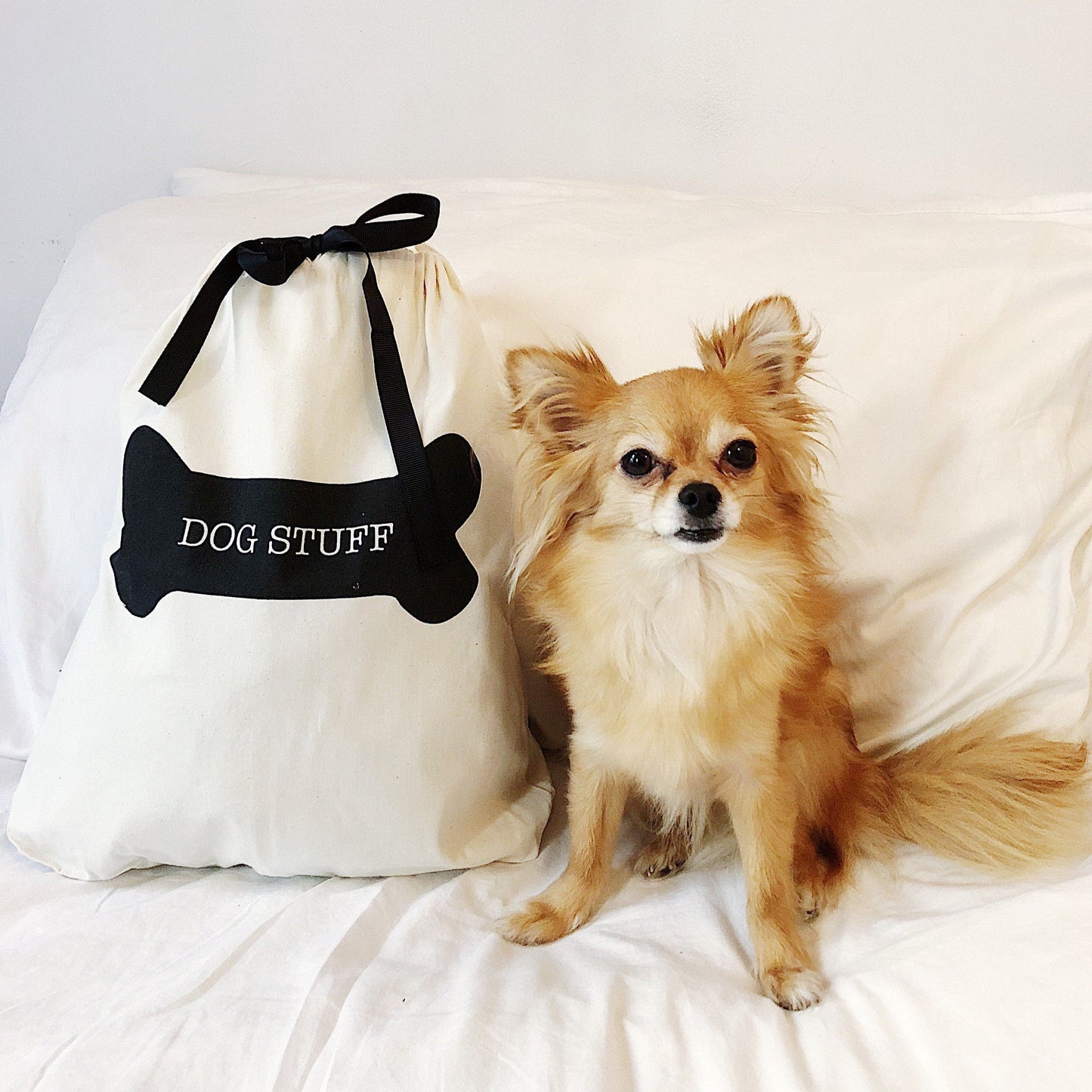 Dog Stuff Bag, Cream - Concordia Style Boutique