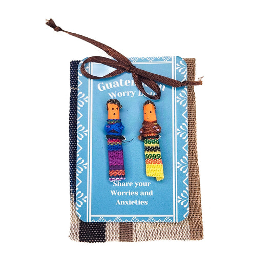 Double Comfort Small Worry Dolls - Premium  from Upavim Crafts - Just $3.50! Shop now at Concordia Style Boutique
